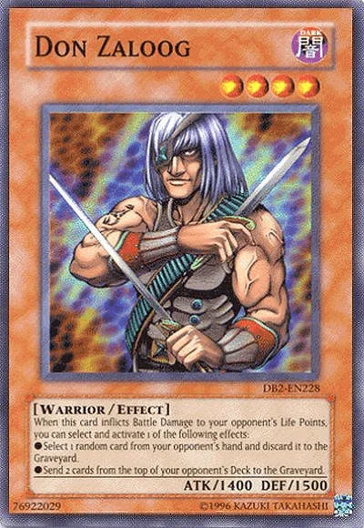 Don Zaloog [DB2-EN228] Super Rare - for just $1.70! 