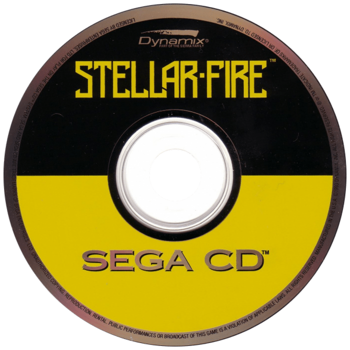 Stellar Fire – Sega CD (SCD) - for just $0! 