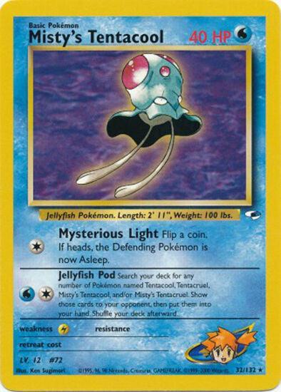 Misty's Tentacool (32/132) [Gym Heroes Unlimited] - for just $3.75! 