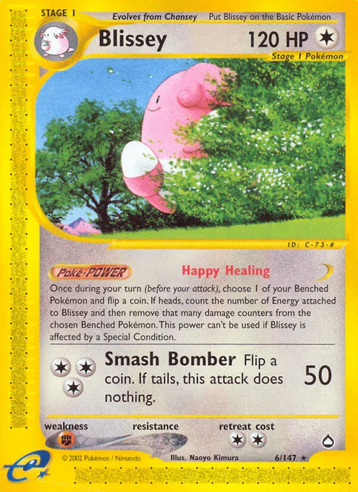 Blissey (6/147) [Aquapolis] - for just $4.95! 