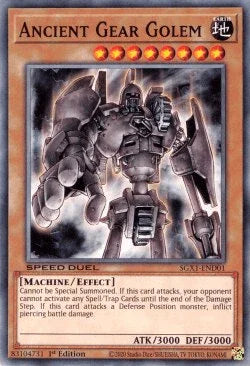 Ancient Gear Golem [SGX1-END01] Common - for just $0.10! 