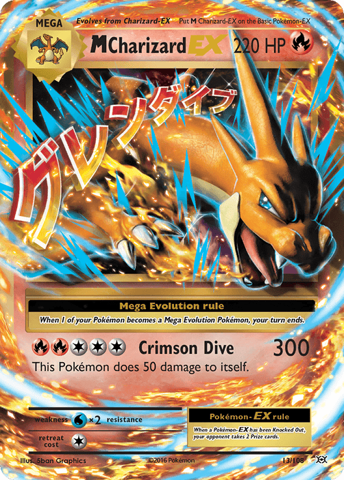 M Charizard EX (13/108) [XY: Evolutions] - for just $23.90! 
