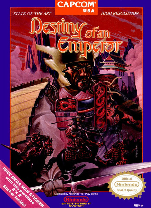 Destiny of an Emperor – Nintendo Entertainment System (NES) - for just $163.99! 