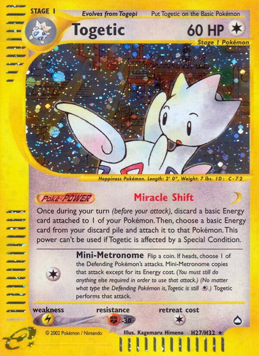 Togetic (H27/H32) [Aquapolis] - for just $0.40! 