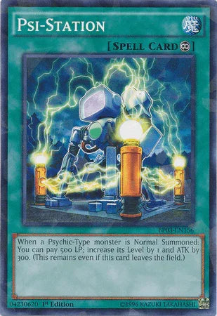 Psi-Station [BP03-EN156] Shatterfoil Rare - for just $0.10! 