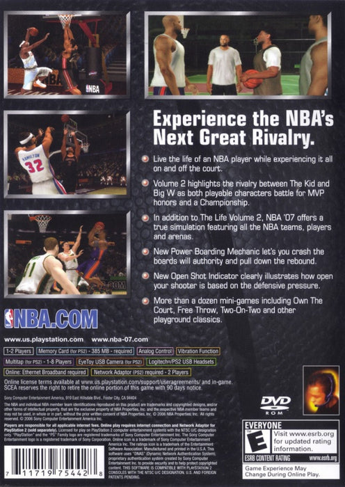 NBA 07 the Life – PlayStation 2 (PS2) - for just $5.99! 
