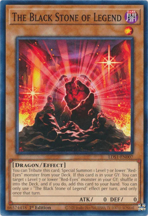 The Black Stone of Legend [LDS1-EN007] Common - for just $1.05! 