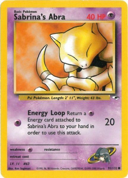Sabrina's Abra (91/132) [Gym Heroes Unlimited] - for just $0.75! 