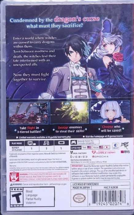 Dragon Star Varnir – Nintendo Switch (NS) - for just $0! 