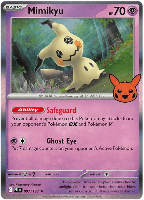Mimikyu (097/193) [Trick or Trade 2023] - for just $0.15! 