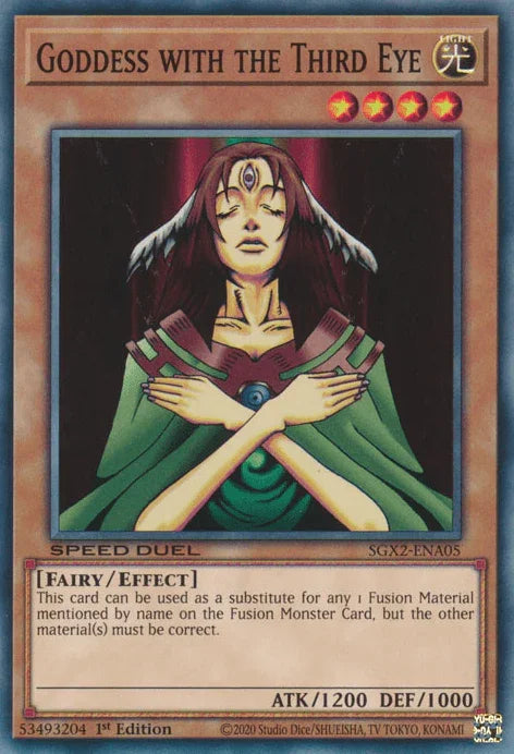 Goddess with the Third Eye [SGX2-ENA05] Common - for just $0.10! 