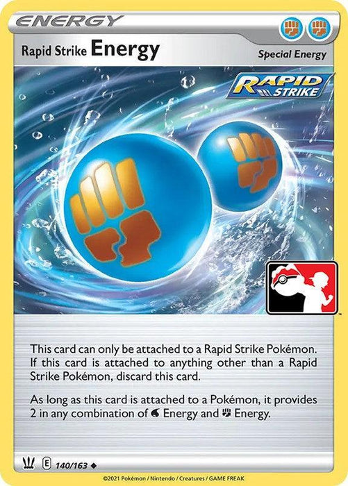 Rapid Strike Energy (140/163) [Prize Pack Series Two] - for just $0.10! 