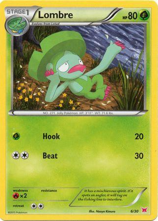 Lombre (6/30) [XY: Trainer Kit 2 - Latias] - for just $0.15! 
