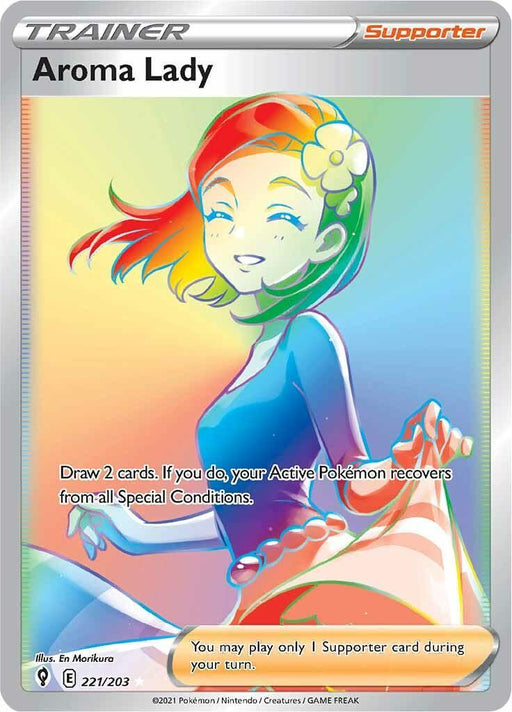 Aroma Lady (221/203) [Sword & Shield: Evolving Skies] - for just $2.45! 