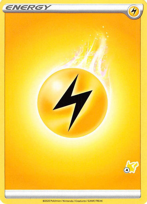 Lightning Energy (Pikachu Stamp #4) [Battle Academy 2022] - for just $0.10! 