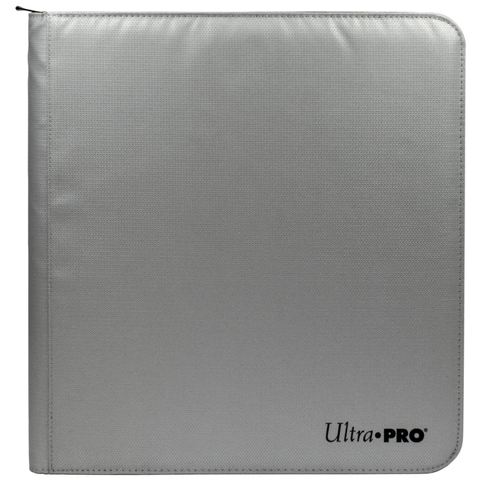 Ultra PRO: 12-Pocket Zippered PRO-Binder (Silver) - Just $0! Shop now at Retro Gaming of Denver