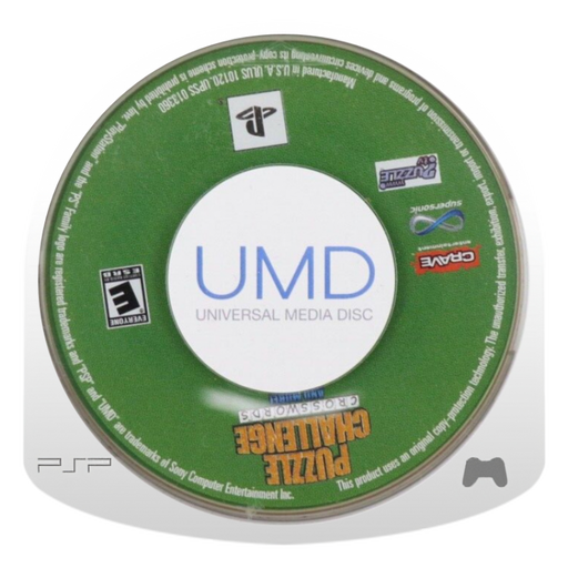 Puzzle Challenge: Crosswords and More – PlayStation Portable (PSP) - for just $4.99! 