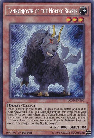 Tanngnjostr of the Nordic Beasts [LC5D-EN180] Secret Rare - for just $0.80! 