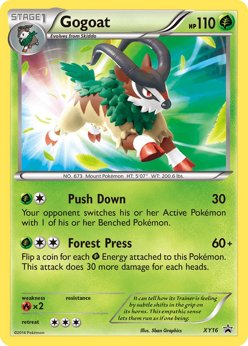 Gogoat (XY16) [XY: Black Star Promos] - for just $2.45! 
