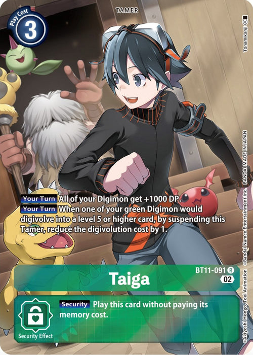 Taiga [BT11-091] (Alternate Art) [Dimensional Phase] - Just $2.20! Shop now at Retro Gaming of Denver