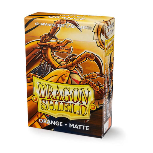 Dragon Shield: Japanese Size 60ct Sleeves - Orange (Matte) - Just $0! Shop now at Retro Gaming of Denver