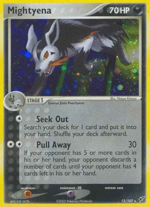 Mightyena (12/107) [EX: Deoxys] - for just $15.90! 