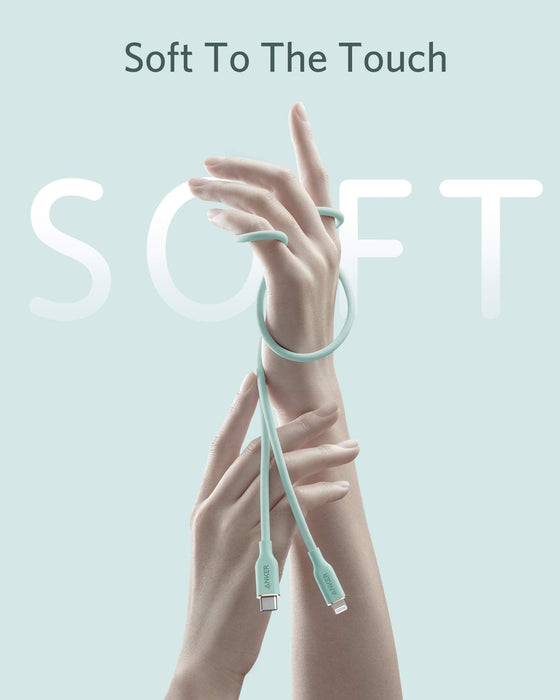 Anker <b>641</b> USB-C to Lightning Cable (Flow, Silicone) - for just $15.99! 