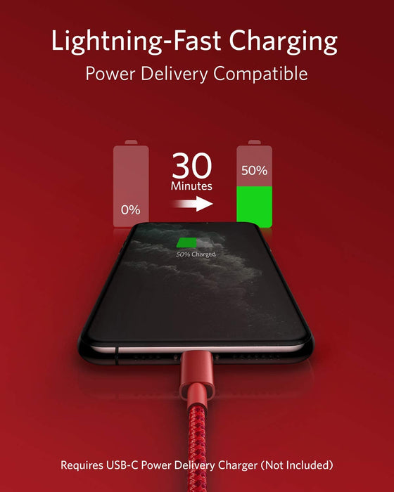 Anker <b>331</b> USB-C to Lightning Cable - for just $14.99! 