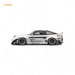 MicroTurbo Custom 180SX - Pandem Rocket Bunny White 1:64 - for just $46.99! 