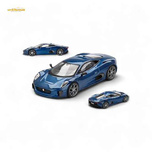 Mini-GT Jaguar C-X75 Blue #884 1:64 MGT00884 - for just $18.99! 