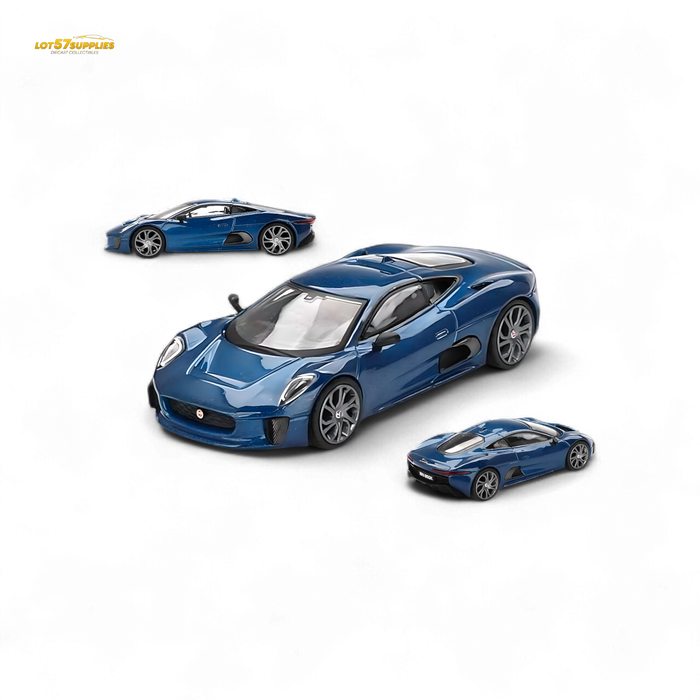 Mini-GT Jaguar C-X75 Blue #884 1:64 MGT00884 - for just $18.99! 