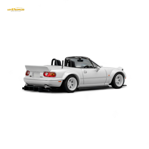 Microturbo Custom MX5 Rocket Bunny - Metallic White 1:64 - for just $37.99! 