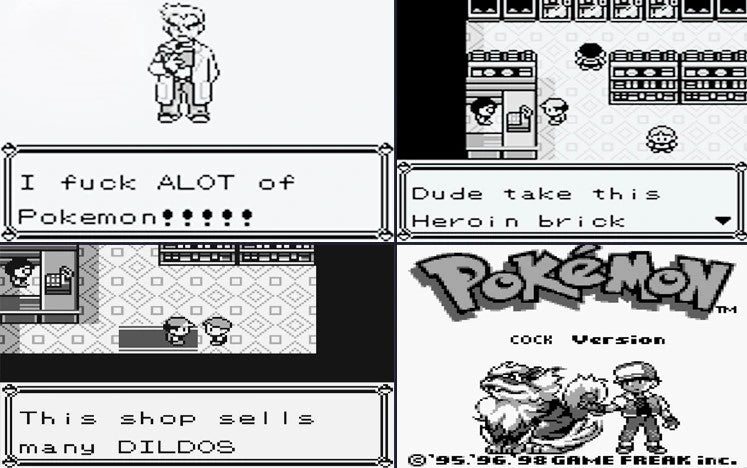 Pokemon Cock GBC ROM Hack Video Game Custom Gameboy Color - for just $16.99! 