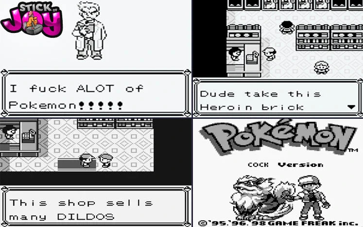 Pokemon Cock GBC ROM Hack Video Game Custom Gameboy Color - for just $16.99! 