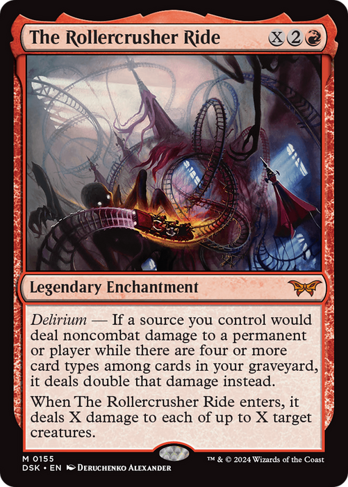 The Rollercrusher Ride (DSK-155) - Duskmourn: House of Horror Foil - for just $0.20! 