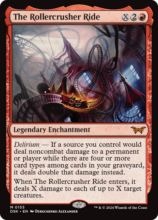The Rollercrusher Ride (DSK-155) - Duskmourn: House of Horror Foil - for just $0.20! 