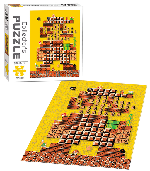 Super Mario Maker 550-Pc Puzzle (USAopolly) - for just $0! 