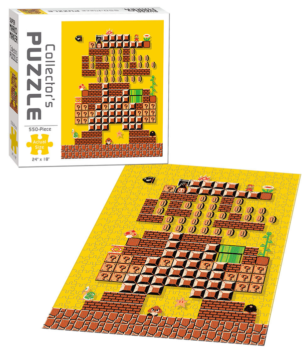 Super Mario Maker 550-Pc Puzzle (USAopolly) - for just $0! 