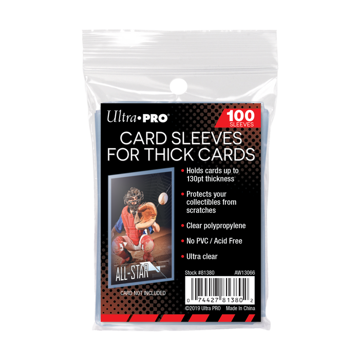 Ultra PRO: 100ct Soft Sleeves - Extra Thick - Just $0! Shop now at Retro Gaming of Denver