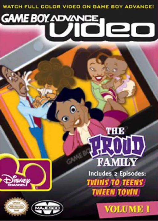 Gameboy Advance Video: The Proud Family Vol 1 (Gameboy Advance) - for just $0! 