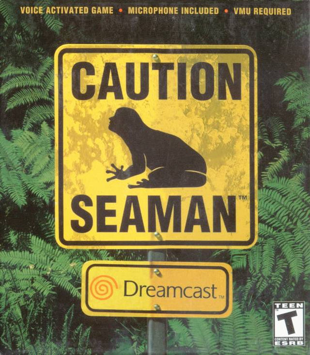 Seaman (With Microphone) (Sega Dreamcast) - for just $0! 