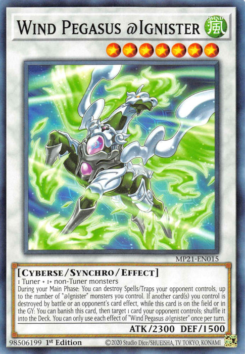 Wind Pegasus @Ignister [MP21-EN015] Common - for just $0.40! 