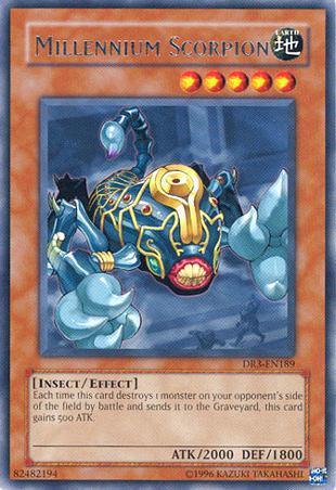 Millennium Scorpion [DR3-EN189] Rare - for just $3.60! 