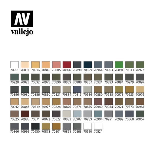 Model Color: Military Colors (72 Paints) - for just $299.95! 