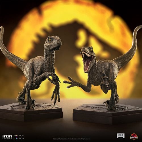 Iron Studios Jurassic Park Icons Statue - Select Figure(s) - Just $55.71! Shop now at Retro Gaming of Denver