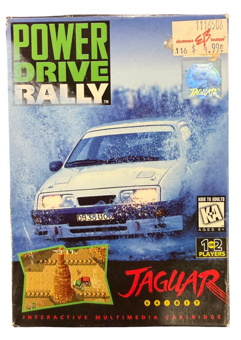 Power Drive Rally [CIB] – Atari Jaguar (JAG) - for just $149.99! 