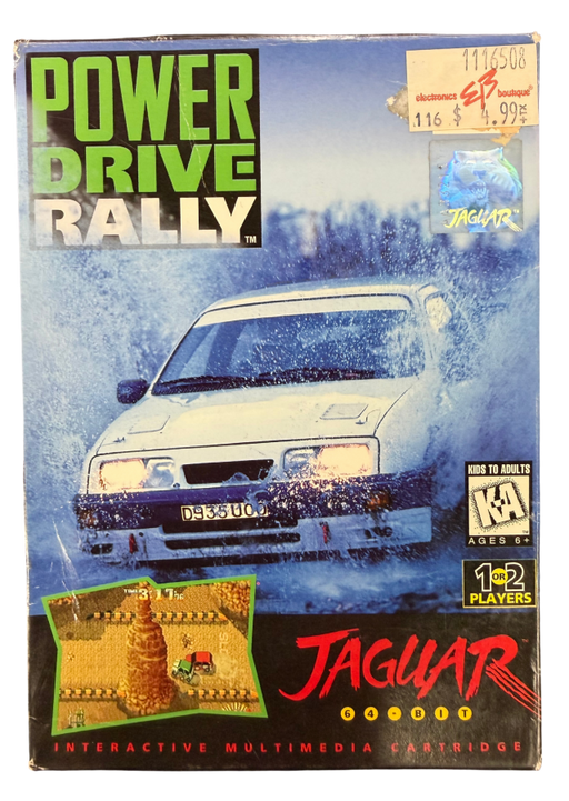 Power Drive Rally [CIB] – Atari Jaguar (JAG) - for just $149.99! 