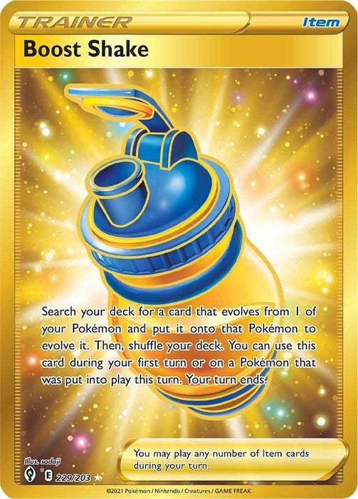 Boost Shake (229/203) [Sword & Shield: Evolving Skies] - for just $1.05! 