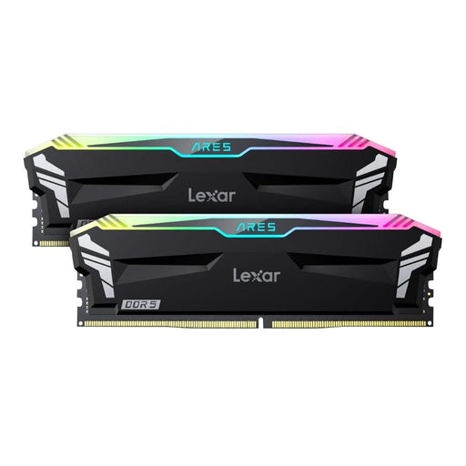 Lexar ARES RGB 32GB DDR5-6400 CL30 Desktop Memory Kit 2x16GB Dual Channel RGB - Black - for just $639.99! 