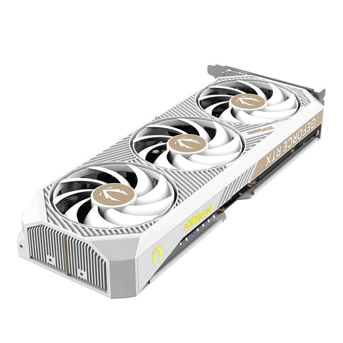 Zotac NVIDIA GeForce RTX 5070 AMP White Overclocked Triple Fan 12GB GDDR7 PCIe 5.0 Graphics Card - for just $699.99! 